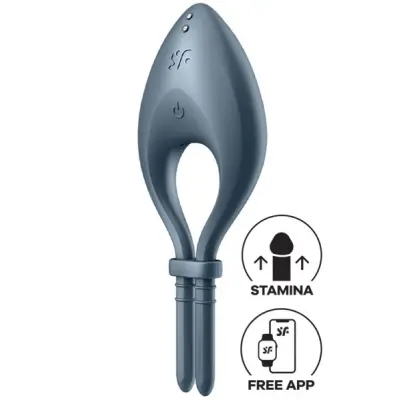 Satisfyer Bullseye Ring Vibrator Dark Blue