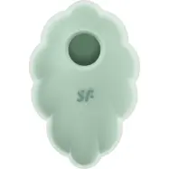 Satisfyer: Cloud Dancer, Double Air Pulse Vibrator, grön