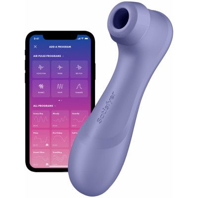 Satisfyer Connect: Pro 2 Generation 3, Double AirPulse Vibrator, lila