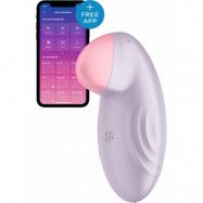 Satisfyer Connect: Tropical Tip, Lay-on Vibrator, lila