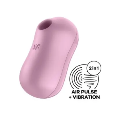 Satisfyer Cotton Candy Air Pulse Stimulator & Vibrator Lilac