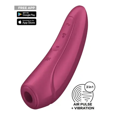Satisfyer Curvy 1+ Rose Red