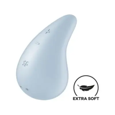 Satisfyer Dew Drop Vibrator Lay-On Blue