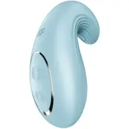 Satisfyer: Dipping Delight, Lay-on Vibrator, ljusblå