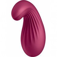 Satisfyer: Dipping Delight, Lay-on Vibrator, röd