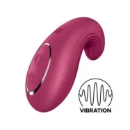Satisfyer Dipping Delight Lay-On Vibrator Red