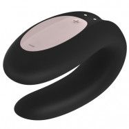 Satisfyer Double Joy Black Appstyrd Parvibrator