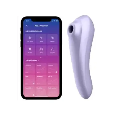 Satisfyer Dual Pleasure Air Pulse Vibrator Mauve