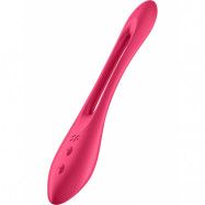 Satisfyer: Elastic Joy, Multi Vibrator, röd