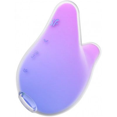 Satisfyer: Mermaid Vibes, Double Air Pulse Vibrator, lila