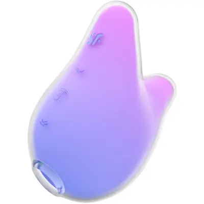 Satisfyer: Mermaid Vibes, Double Air Pulse Vibrator, lila