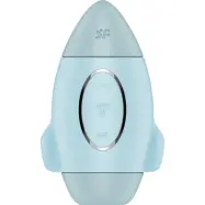 Satisfyer: Mission Control, Double Air Pulse Vibrator, blå