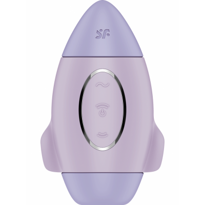 Satisfyer: Mission Control, Double Air Pulse Vibrator, lila