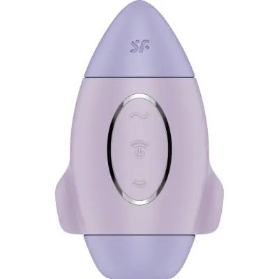 Satisfyer: Mission Control, Double Air Pulse Vibrator, lila