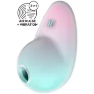 Satisfyer Pixie Dust Clitoral Stimulator Mint Pink