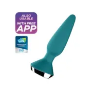 Satisfyer Plug Ilicious 1 Plug Vibrator Green