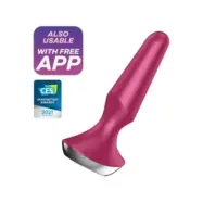 Satisfyer Plug Ilicious 2 Plug Vibrator Berry