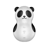 Satisfyer Pocket Panda Stimulator & Vibrator Black And White