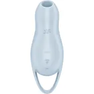 Satisfyer: Pocket Pro 1, Double Air Pulse Vibrator, blå