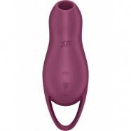 Satisfyer: Pocket Pro 1, Double Air Pulse Vibrator, röd