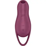 Satisfyer: Pocket Pro 1, Double Air Pulse Vibrator, röd