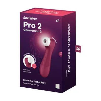 Satisfyer Pro 2 Gen 3 Appstyrd - Svart: Svart