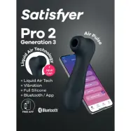 Satisfyer Pro 2 Gen. 3 With Liquid Air& Bluetooth App Black
