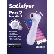 Satisfyer Pro 2 Gen. 3 With Liquid Air& Bluetooth App Purple