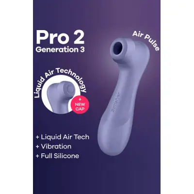 Satisfyer Pro 2 Generation 3 With Liquid Air Purple