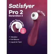 Satisfyer Pro 2 Generation 3 With Liquid Air Red