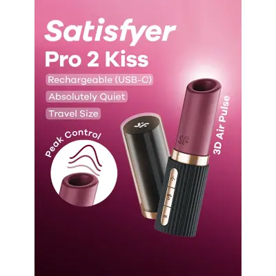 Satisfyer Pro 2 Kiss Air Pulse Vibrator