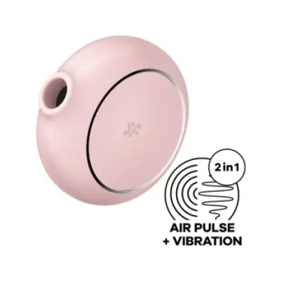 Satisfyer Pro To Go 3 Double Air Pulse Stimulator & Vibrator Pink