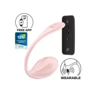 Satisfyer Ribbed Petal G Point Remote Control Stimulator Rose Free App