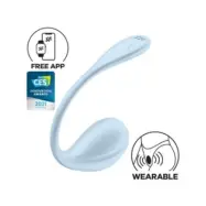 Satisfyer Smooth Petal G-Point Stimulator Sky Blue Free App