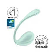 Satisfyer Smooth Petal G-Point Stimulator Water Green Free App