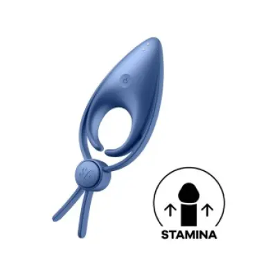 Satisfyer Sniper Ring Vibrator Blue