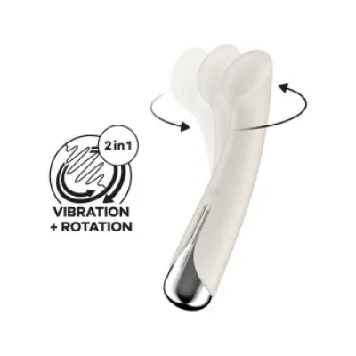 Satisfyer Spinning G-Sport 1 Rotator Vibrator Beige