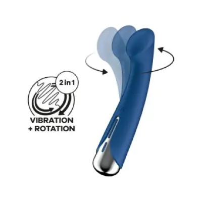 Satisfyer Spinning G-Sport 1 Rotator Vibrator Blue