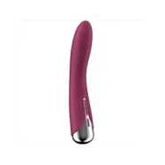 Satisfyer Spinning Vibe 1 G-Spot Rotator Vibrator Red