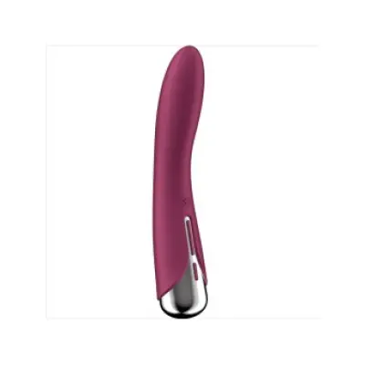 Satisfyer Spinning Vibe 1 G-Spot Rotator Vibrator Red