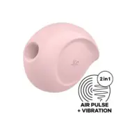 Satisfyer Sugar Rush Air Pulse Stimulator & Vibrator Pink