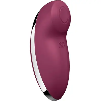 Satisfyer: Tap&Climax 2 Lay-On Vibrator, röd