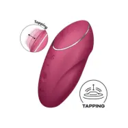 Satisfyer Tap &amp; Climax 1, Red