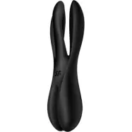 Satisfyer: Threesome 2 Vibrator, svart