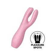 Satisfyer Threesome 3 Vibrator Pink