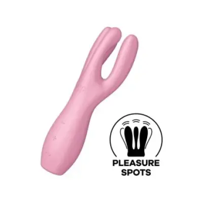 Satisfyer Threesome 3 Vibrator Pink