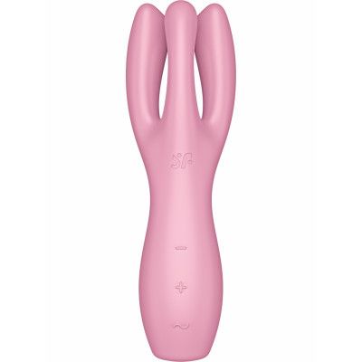 Satisfyer: Threesome 3 Vibrator, rosa