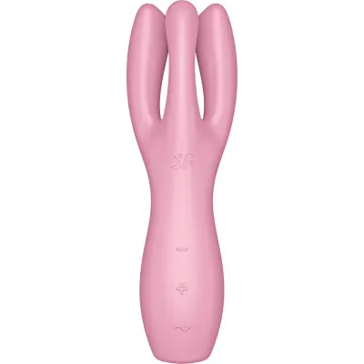 Satisfyer: Threesome 3 Vibrator, rosa