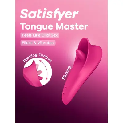 Satisfyer Tongue Master Flicking Clitoral Stimulator