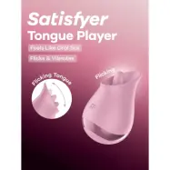 Satisfyer Tongue Player Flicking Clitoral Stimulator